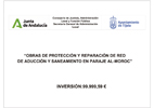 Imagen de Proyecto: OBRAS DE PROTECCIÓN Y REPARACIÓN DE RED DE ADUCCIÓN Y SANEAMIENTO EN PARAJE AL-MOROC.